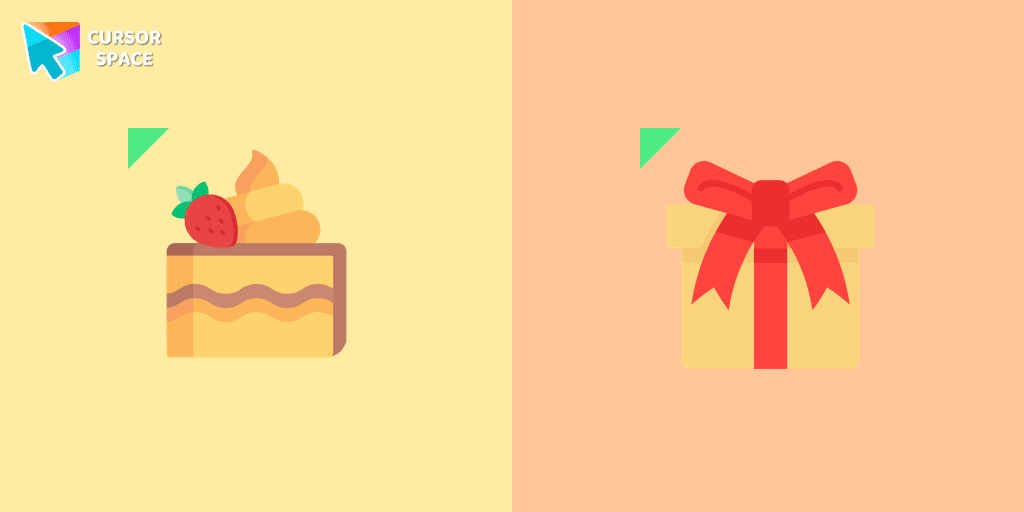 Cake cursor cursor pack